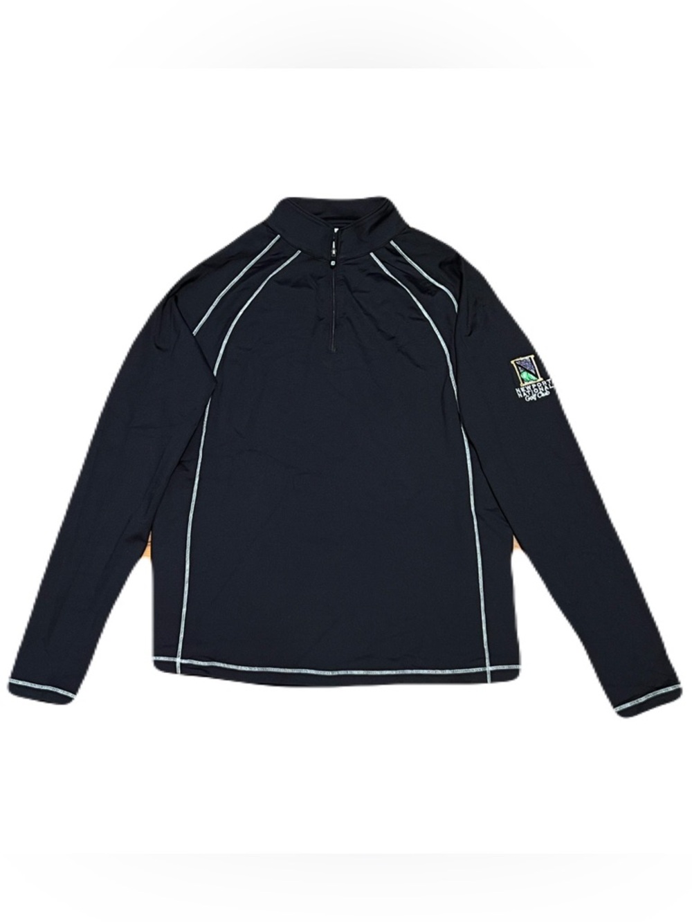 Footjoy Quarter Zip Performance Pullover Newport National Golf Club Womens Small